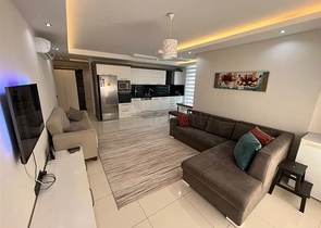  Wohnung 2+1 400 m vom Meer entfernt im Stadtteil Tosmur 