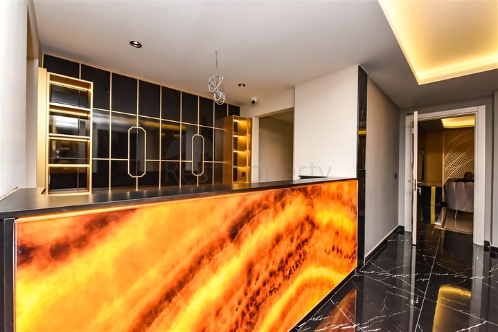 Zweizimmerwohnung im neuen Komplex des Zentrums von Alanya