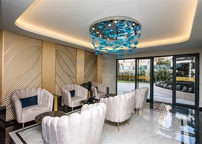 Zweizimmerwohnung im neuen Komplex des Zentrums von Alanya