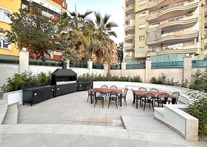 Zweizimmerwohnung im neuen Komplex des Zentrums von Alanya