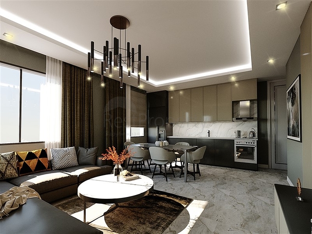 1+1 Wohnung im Stadtteil Mahmutlar