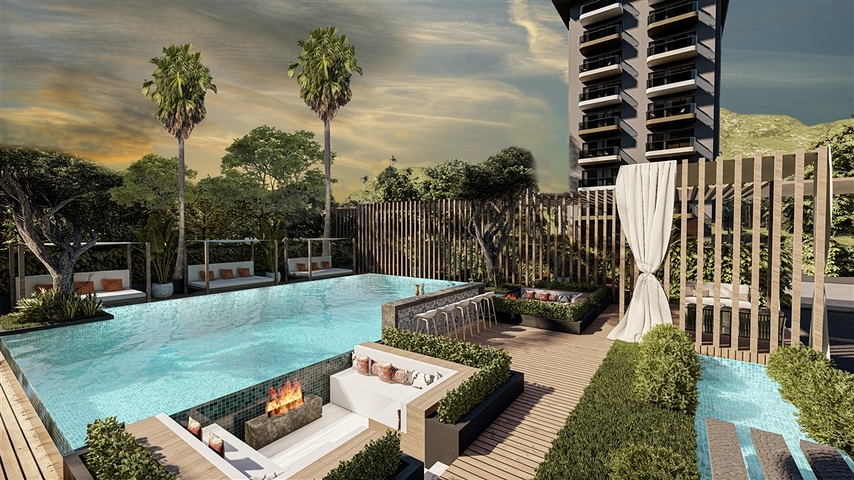 1+1 Wohnung im Stadtteil Mahmutlar