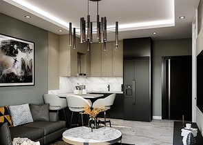 1+1 Wohnung im Stadtteil Mahmutlar