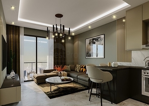 1+1 Wohnung im Stadtteil Mahmutlar