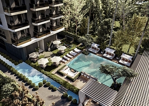 1+1 Wohnung im Stadtteil Mahmutlar