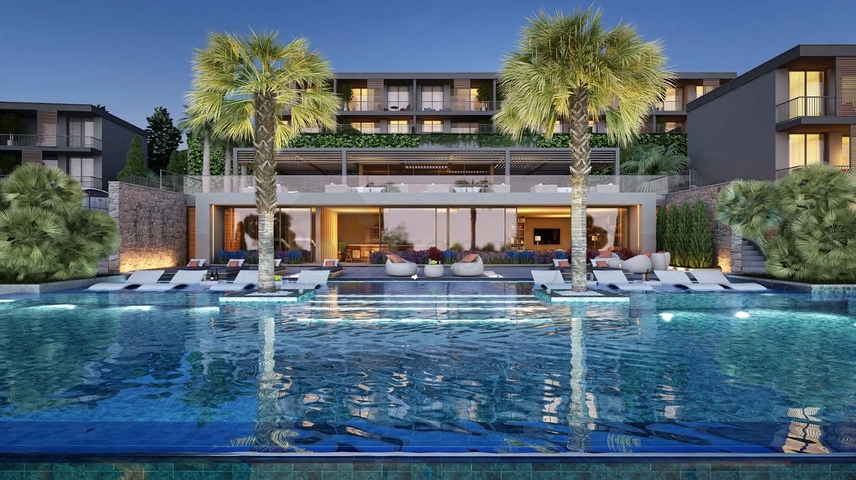 2+1 Wohnung im Stadtteil Dortepe von Bodrum