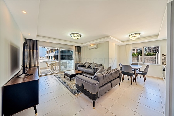 Möblierte 2-Zimmer-Wohnung in einer schicken Wohnanlage nur 600m zum Meer