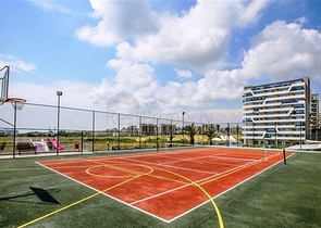 Möblierte 2-Zimmer-Wohnung in einer schicken Wohnanlage nur 600m zum Meer