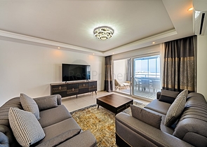 Möblierte 2-Zimmer-Wohnung in einer schicken Wohnanlage nur 600m zum Meer