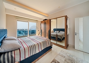 3+1 Wohnung mit Meerblick in Tosmur