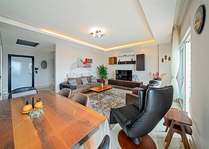 3+1 Wohnung mit Meerblick in Tosmur