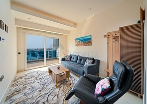 3+1 Wohnung mit Meerblick in Tosmur