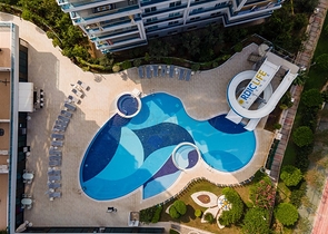 3+1 Wohnung mit Meerblick in Tosmur