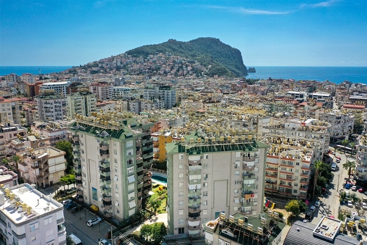 Wohnung mit 3+1 Grundriss in der Nähe von Kleopatra Beach