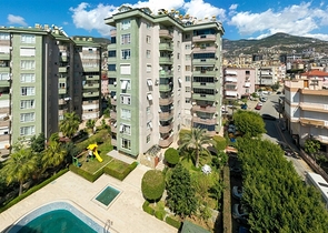 Wohnung mit 3+1 Grundriss in der Nähe von Kleopatra Beach