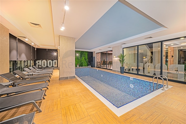 1+1 Wohnung in einem der besten Komplexe von Avsallar