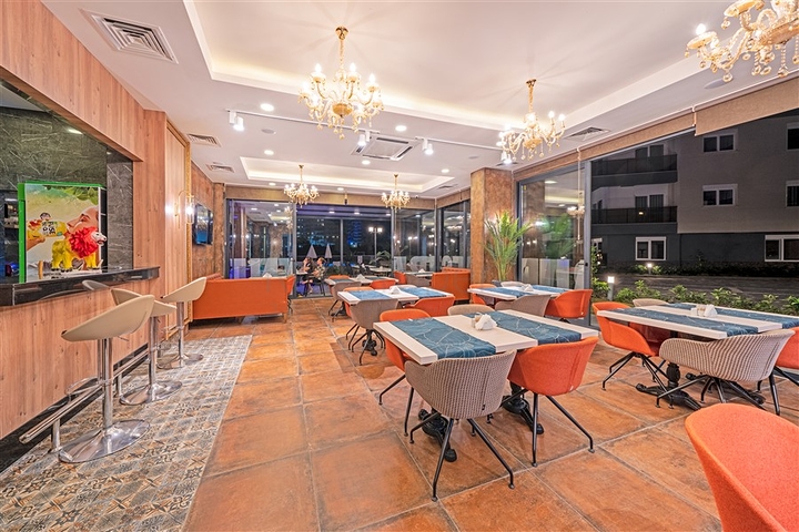 1+1 Wohnung in einem der besten Komplexe von Avsallar