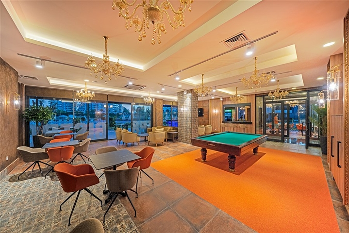 1+1 Wohnung in einem der besten Komplexe von Avsallar