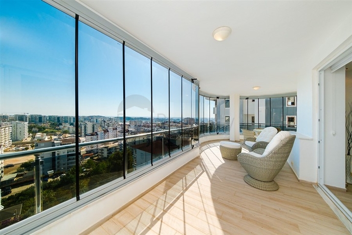 Langzeitmiete - Wunderschöne Wohnung mit Meerblick zum Überwintern in Avsallar/Alanya