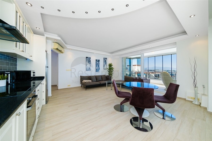 Langzeitmiete - Wunderschöne Wohnung mit Meerblick zum Überwintern in Avsallar/Alanya