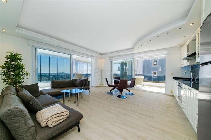 Langzeitmiete - Wunderschöne Wohnung mit Meerblick zum Überwintern in Avsallar/Alanya