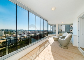 Langzeitmiete - Wunderschöne Wohnung mit Meerblick zum Überwintern in Avsallar/Alanya