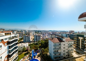 Langzeitmiete - Wunderschöne Wohnung mit Meerblick zum Überwintern in Avsallar/Alanya
