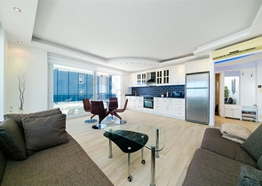 Langzeitmiete - Wunderschöne Wohnung mit Meerblick zum Überwintern in Avsallar/Alanya