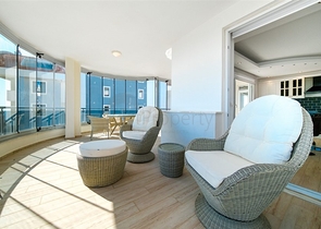 Langzeitmiete - Wunderschöne Wohnung mit Meerblick zum Überwintern in Avsallar/Alanya