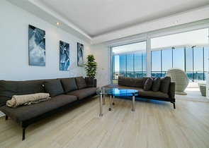 Langzeitmiete - Wunderschöne Wohnung mit Meerblick zum Überwintern in Avsallar/Alanya