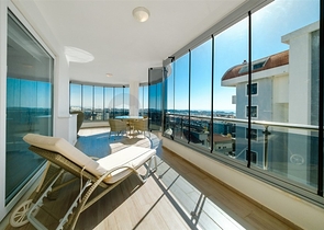 Langzeitmiete - Wunderschöne Wohnung mit Meerblick zum Überwintern in Avsallar/Alanya