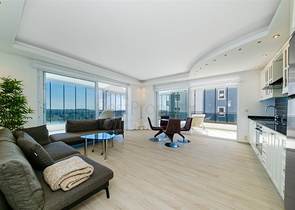 Langzeitmiete - Wunderschöne Wohnung mit Meerblick zum Überwintern in Avsallar/Alanya