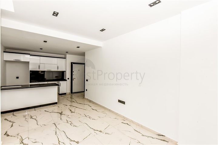 Wohnung mit 1+1 Grundriss, 100m vom Mittelmeer entfernt im Stadtteil Kestel