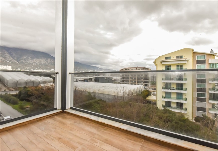 Wohnung mit 1+1 Grundriss, 100m vom Mittelmeer entfernt im Stadtteil Kestel