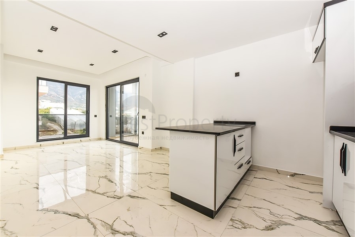 Wohnung mit 1+1 Grundriss, 100m vom Mittelmeer entfernt im Stadtteil Kestel