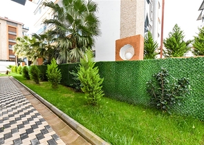 Wohnung mit 1+1 Grundriss, 100m vom Mittelmeer entfernt im Stadtteil Kestel