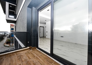 Wohnung mit 1+1 Grundriss, 100m vom Mittelmeer entfernt im Stadtteil Kestel