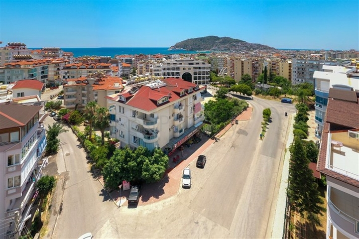 Möblierte 2+1-Wohnung im Zentrum von Alanya