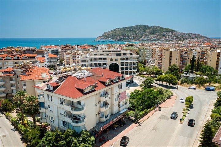 Möblierte 2+1-Wohnung im Zentrum von Alanya