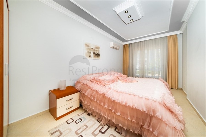 Möblierte 2+1-Wohnung im Zentrum von Alanya