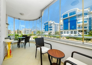 Möblierte 2+1-Wohnung im Zentrum von Alanya