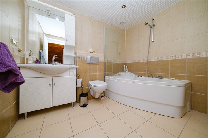 3+1 Penthouse mit Panoramablick auf das Meer in der Region Konakli