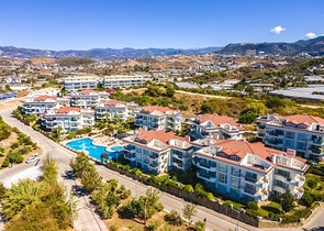 3+1 Penthouse mit Panoramablick auf das Meer in der Region Konakli