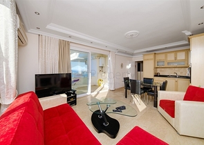 3+1 Penthouse mit Panoramablick auf das Meer in der Region Konakli