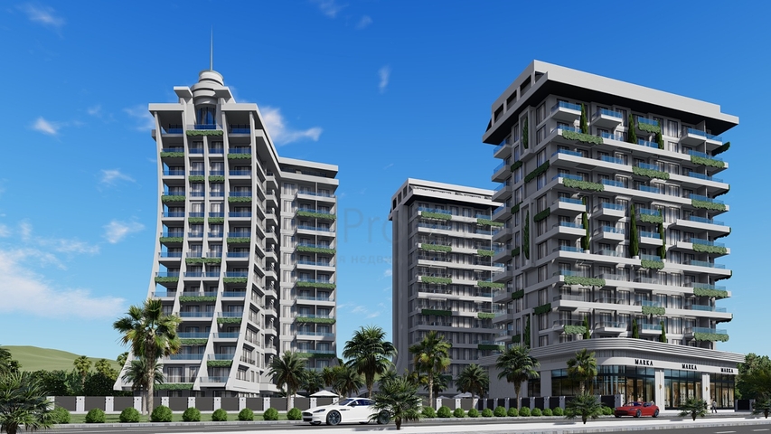 1+1 Wohnung im Stadtteil Mahmutlar