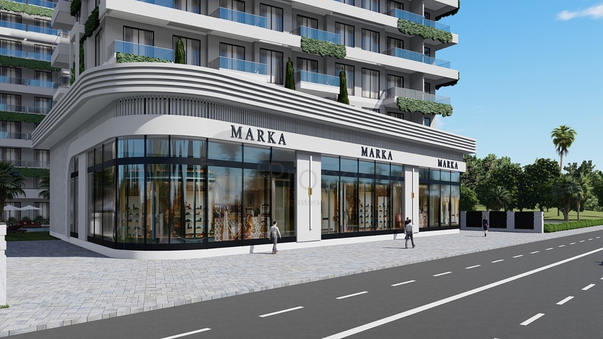 1+1 Wohnung im Stadtteil Mahmutlar