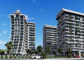 1+1 Wohnung im Stadtteil Mahmutlar