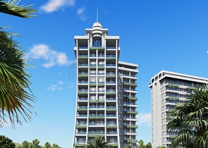 1+1 Wohnung im Stadtteil Mahmutlar