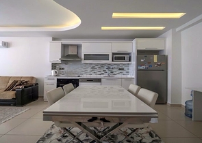 Geräumige 1+1 Wohnung in einer der besten Residenzen in der Gegend von Tosmur