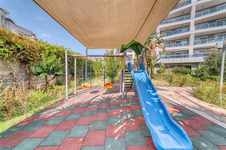 Zweizimmerwohnung mit schöner Aussicht auf die Infrastruktur